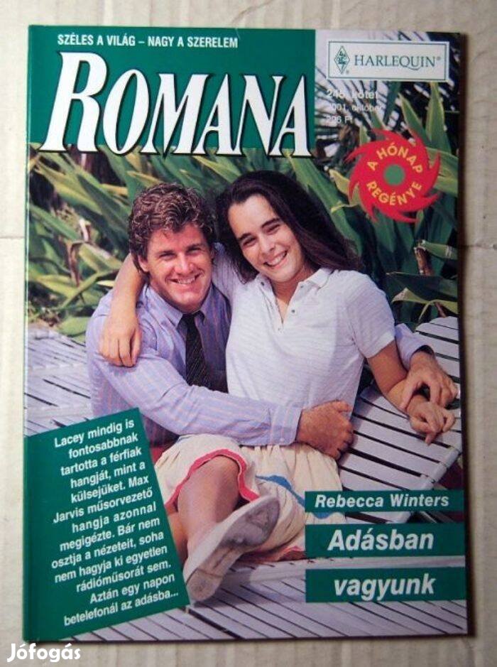 Romana 245. Adásban Vagyunk (Rebecca Winters) 2001 (romantikus)