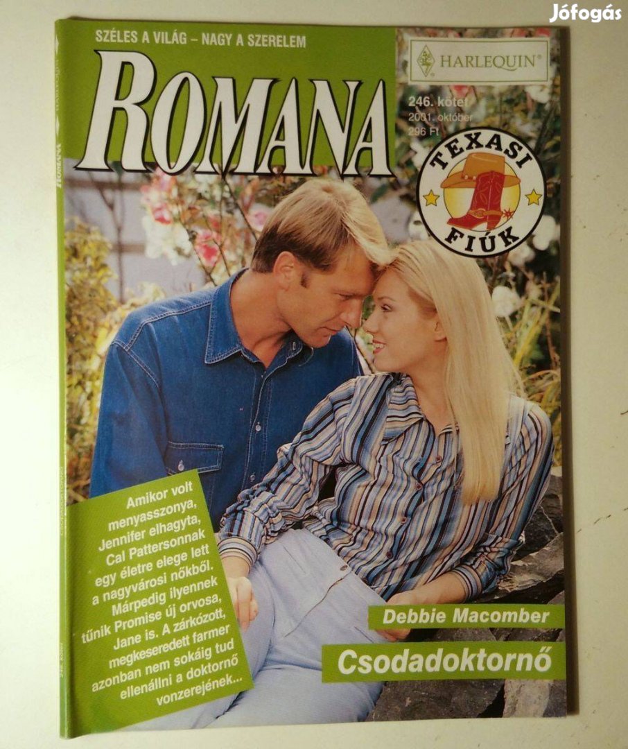 Romana 246. Csodadoktornő (Debbie Macomber) 2001 (6kép+tartalom)