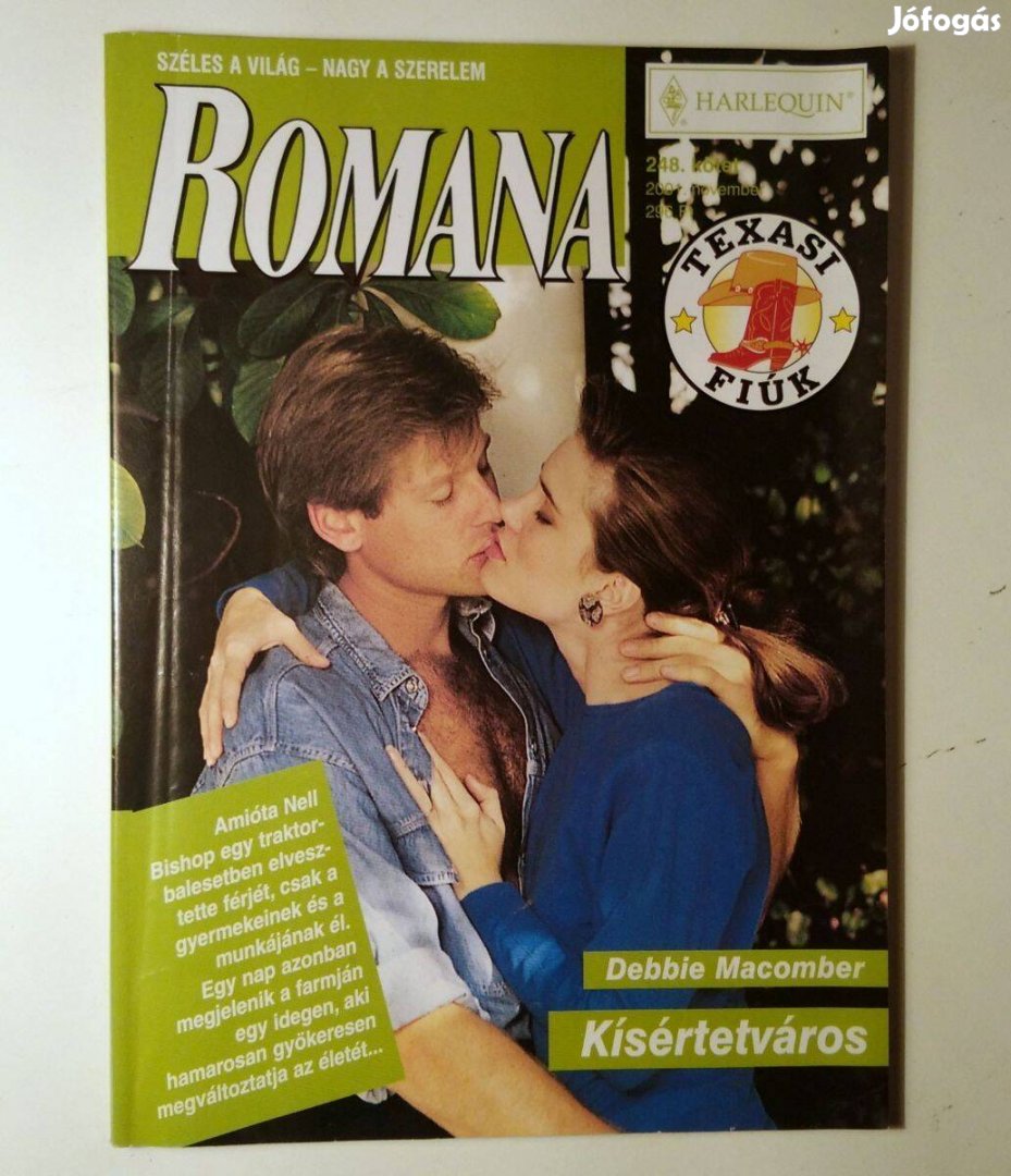 Romana 248. Kísértetváros (Debbie Macomber) 2001 (6kép+tartalom)