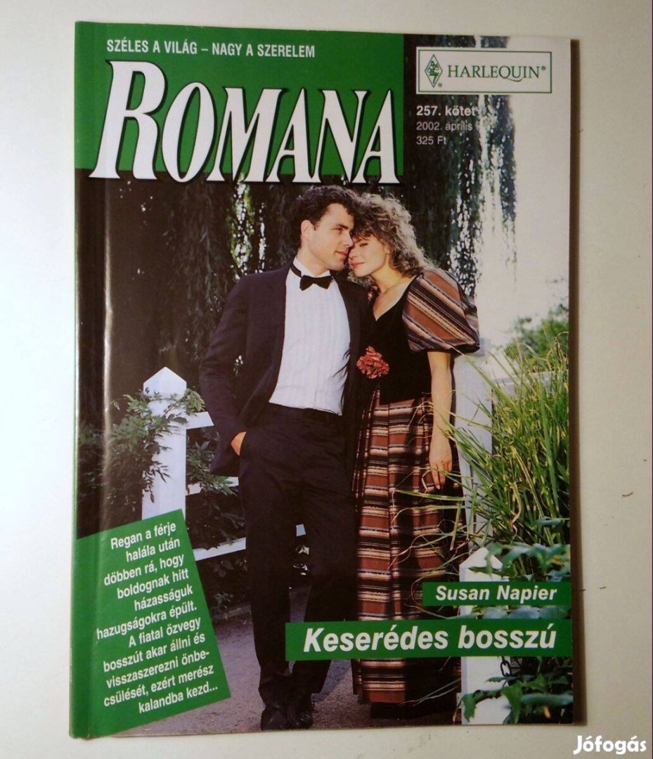 Romana 257. Keserédes Bosszú (Susan Napier) 2002 (6kép+tartalom)