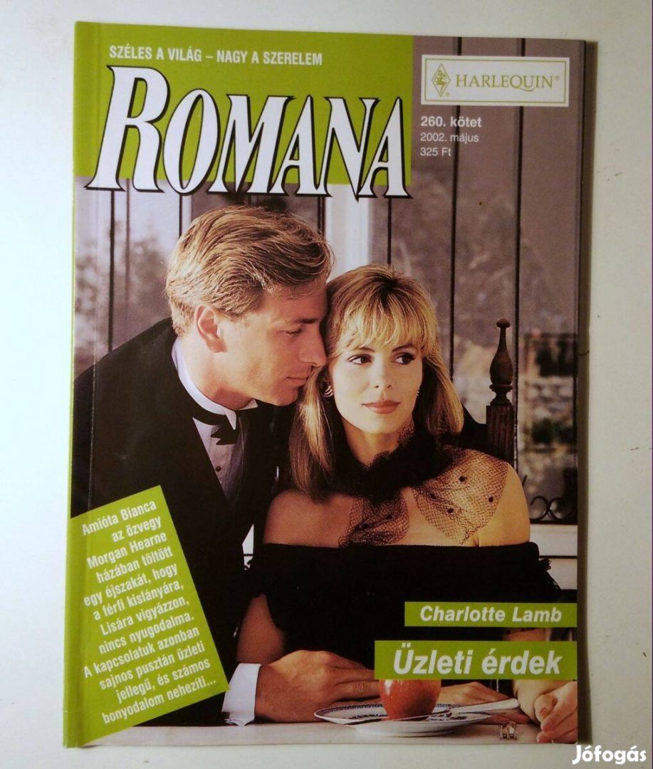 Romana 260. Üzleti Érdek (Charlotte Lamb) 2002 (6kép+tartalom)