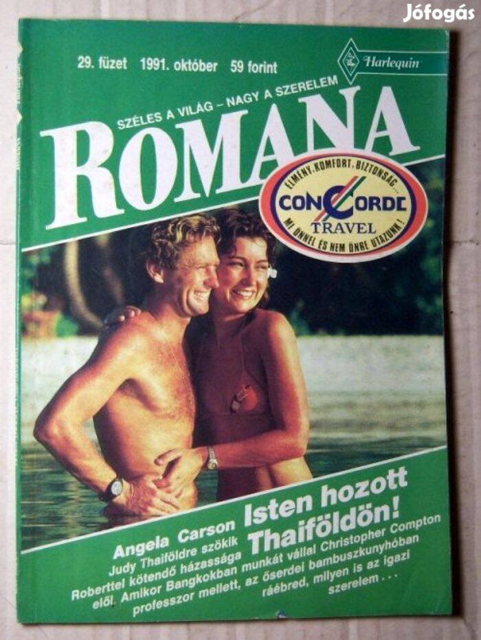 Romana 29. Isten Hozott Thaiföldön (Angela Carson) 1991 (romantikus)