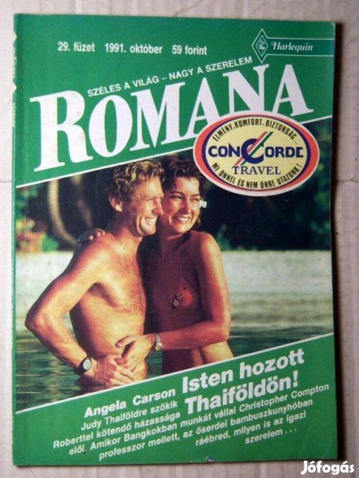 Romana 29. Isten Hozott Thaiföldön (Angela Carson) 1991 (romantikus)