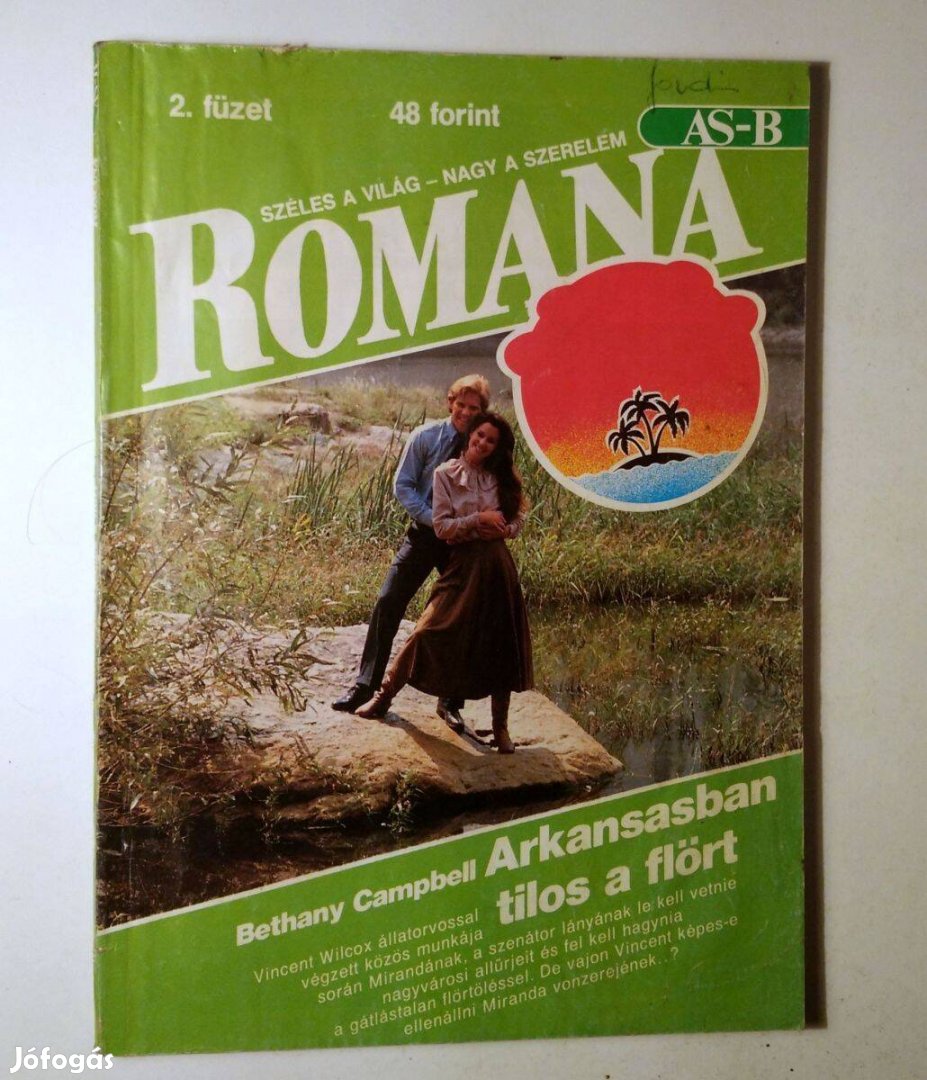 Romana 2. Arkansasban Tilos a Flört (B. Campbell) viseltes (6kép+tarta