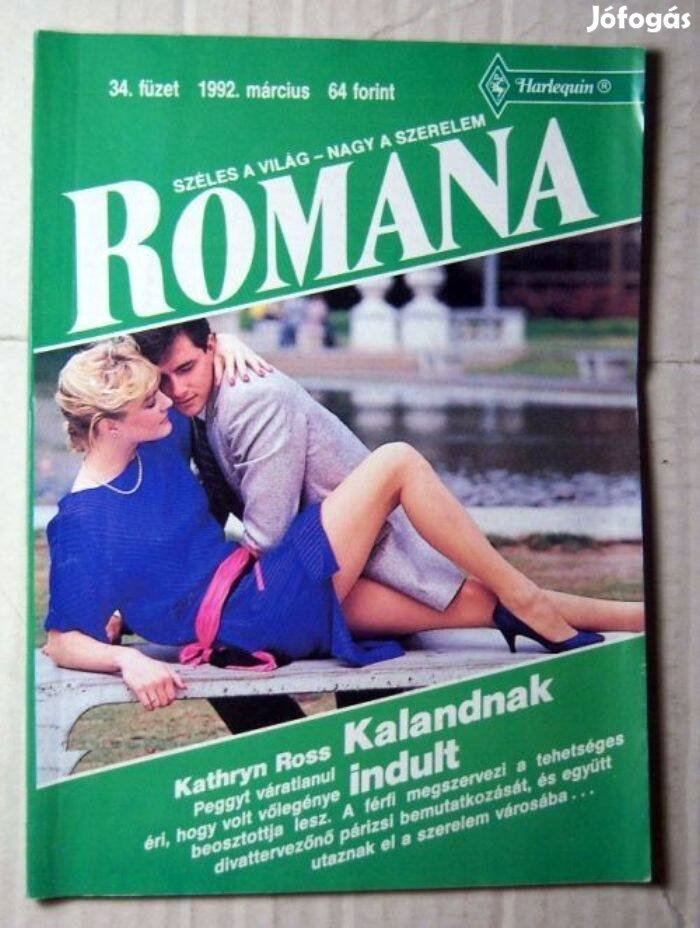 Romana 34. Kalandnak Indult (Kathryn Ross) 1992 (romantikus)