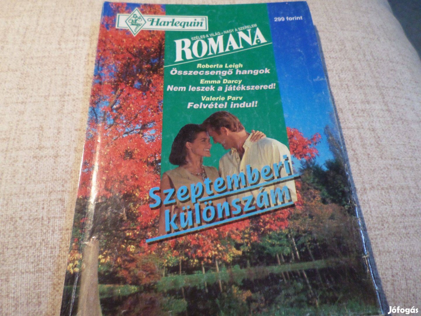 Romana 3 tört. 1995/6. Roberta Leigh Összecsengő hangok, Romantikus