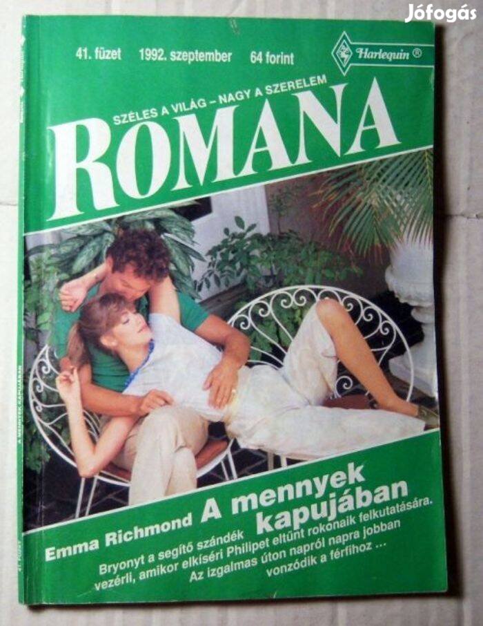 Romana 41. A Mennyek Kapujában (Emma Richmond) 1992 (romantikus)