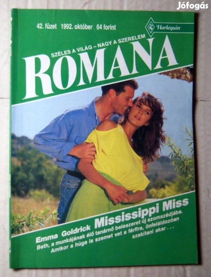 Romana 42. Mississippi Miss (Emma Goldrick) 1992 (romantikus)