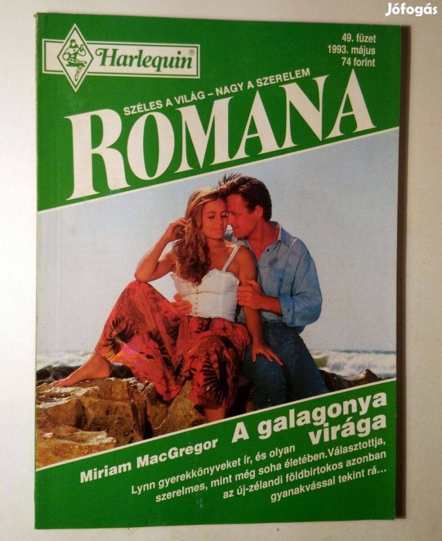 Romana 49. A Galagonya Virága (Miriam Macgregor) 1993 (6kép+tartalom)