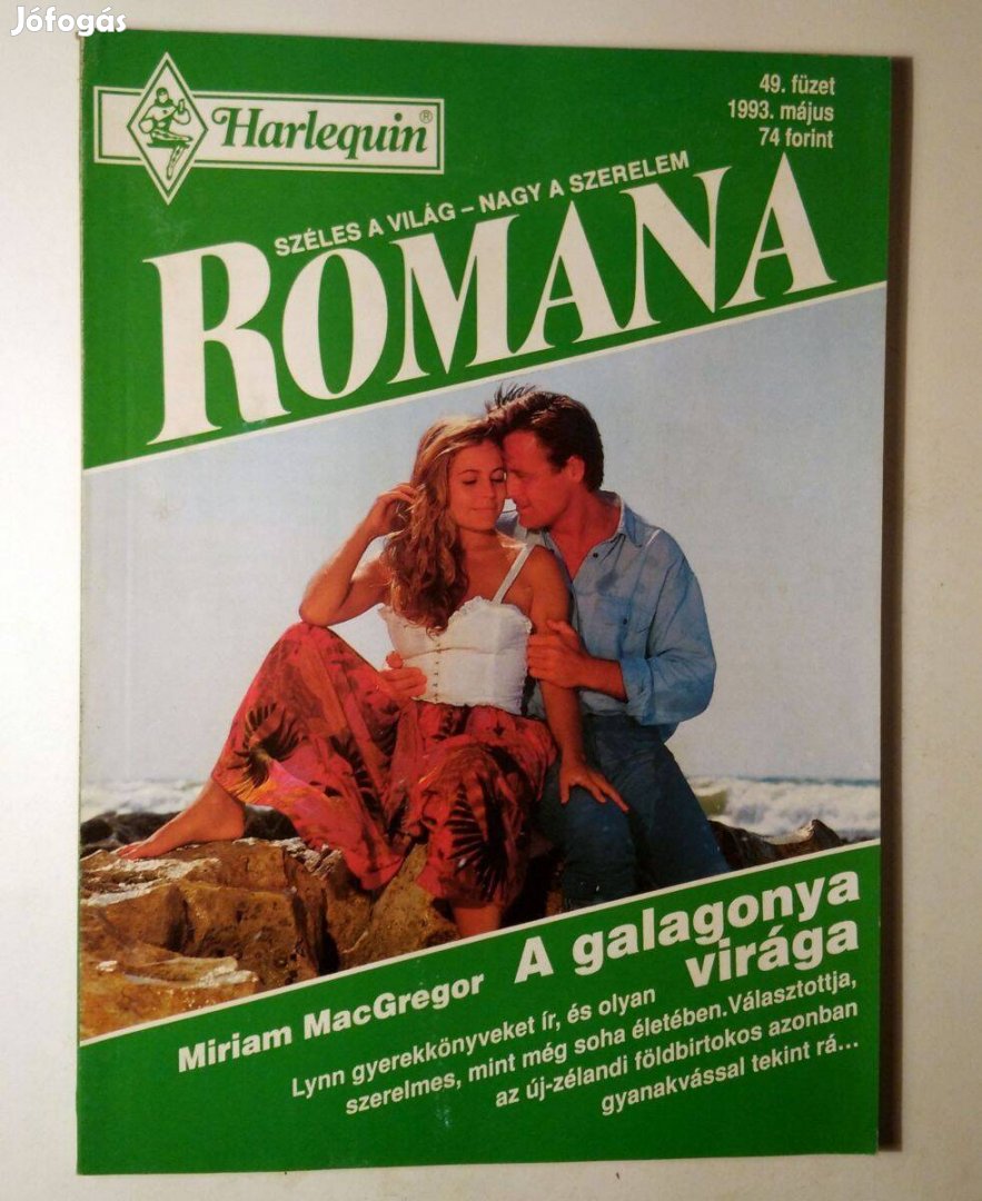 Romana 49. A Galagonya Virága (Miriam Macgregor) 1993 (6kép+tartalom)