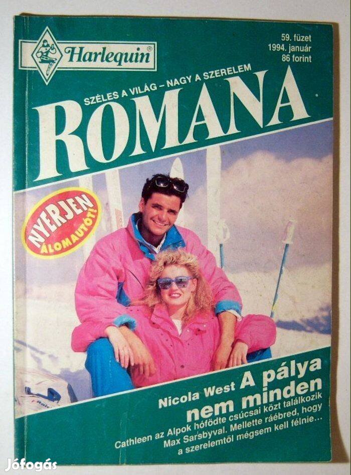 Romana 59. A Pálya Nem Minden (Nicola West) 1994 (2kép+tartalom)