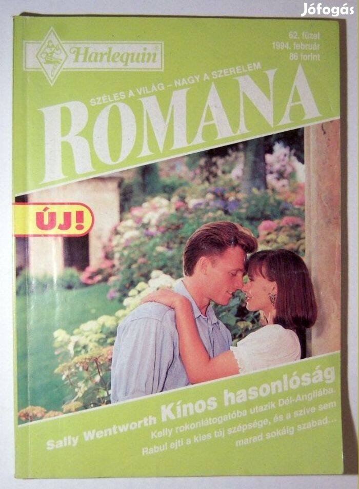 Romana 62. Kínos Hasonlóság (Sally Wentworth) 1994 (2kép+tartalom)