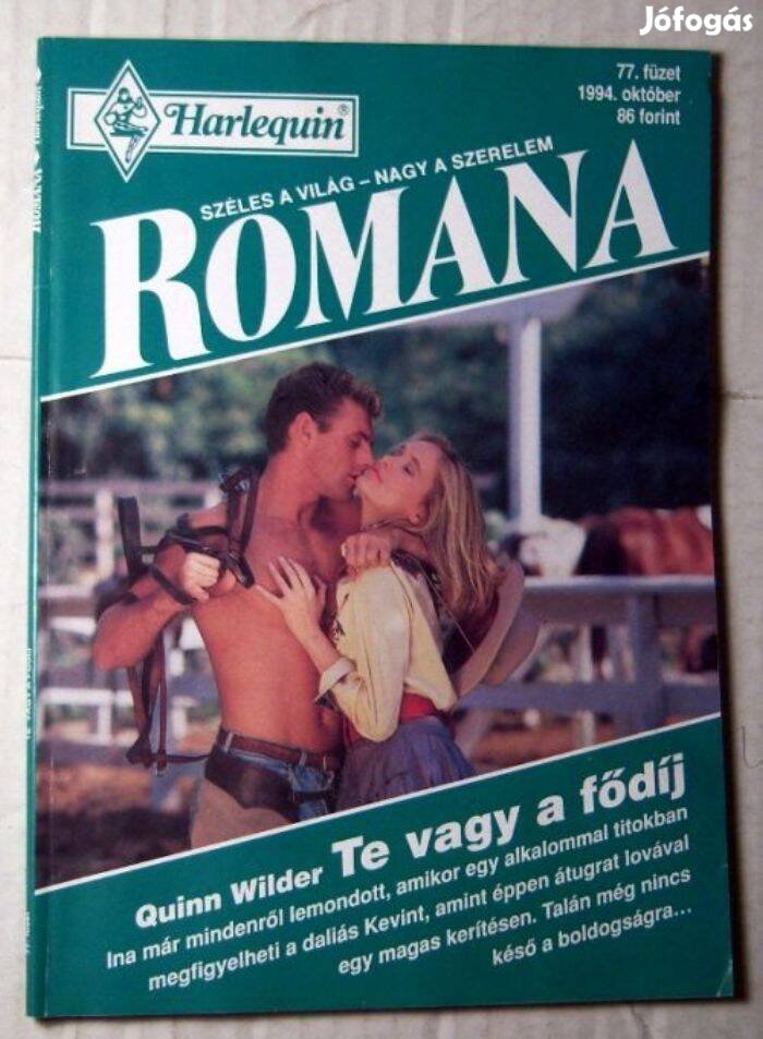 Romana 77. Te Vagy a Fődíj (Quinn Wilder) 1994 (romantikus)