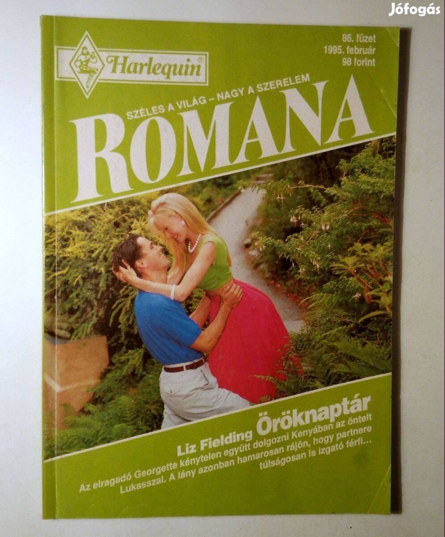 Romana 86. Öröknaptár (Liz Fielding) 1995 (6kép+tartalom)