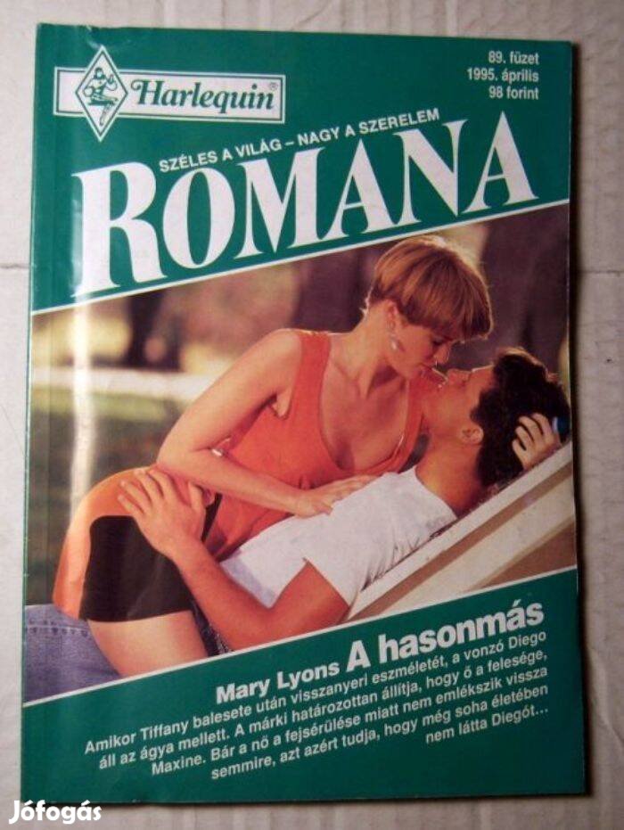 Romana 89. A Hasonmás (Mary Lyons) 1995 (romantikus)