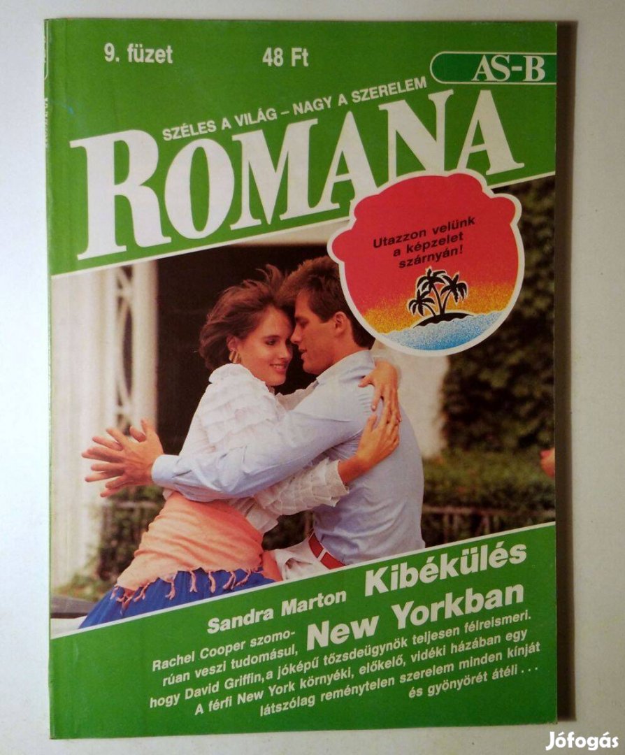 Romana 9. Kibékülés New Yorkban (Sandra Marton) 1989 (6kép+tartalom)