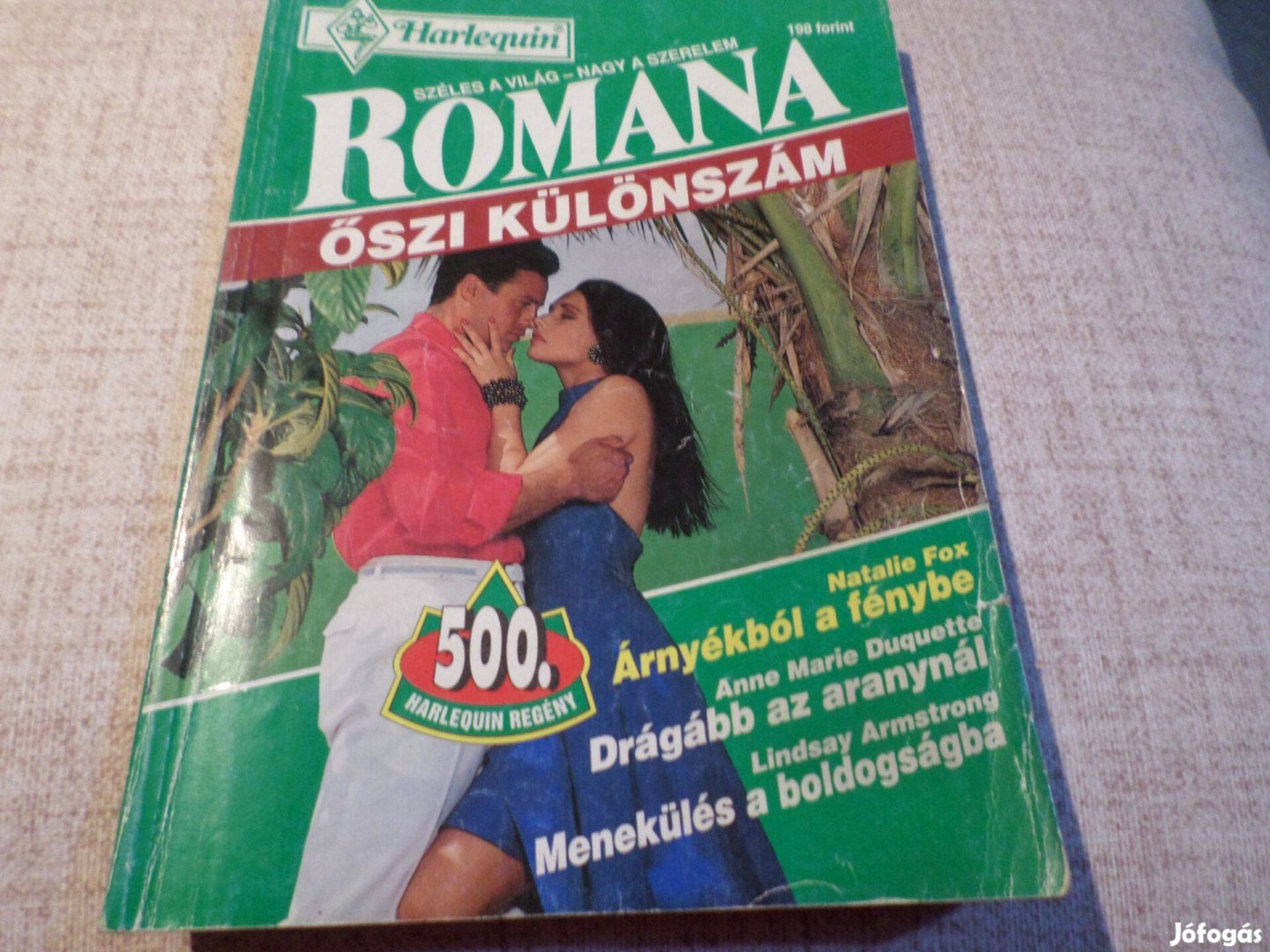 Romana Árnyékból a fénybe 3 történet 1994/5.őszi Romantikus