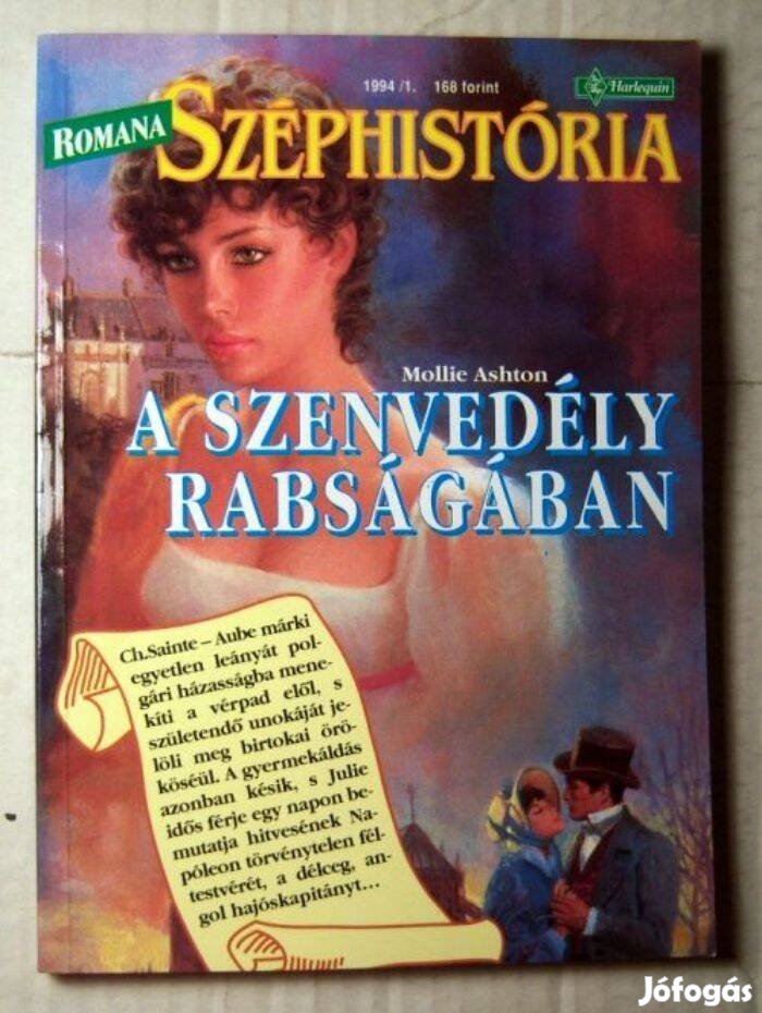 Romana Széphistória 1994/1 A Szenvedély Rabságában (Mollie Ashton)