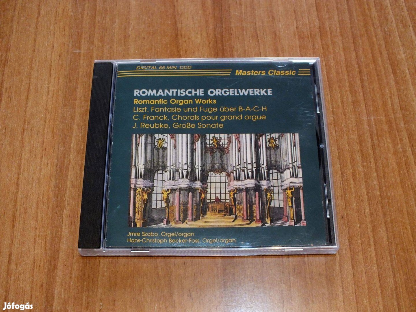 Romantic Organ Works (Liszt, C. Franck, J. Reubke) cd