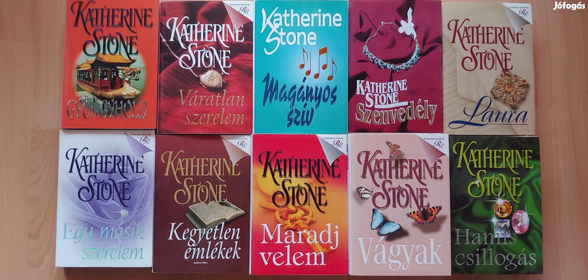 Romantikus regények sorozat General Press kiadótól