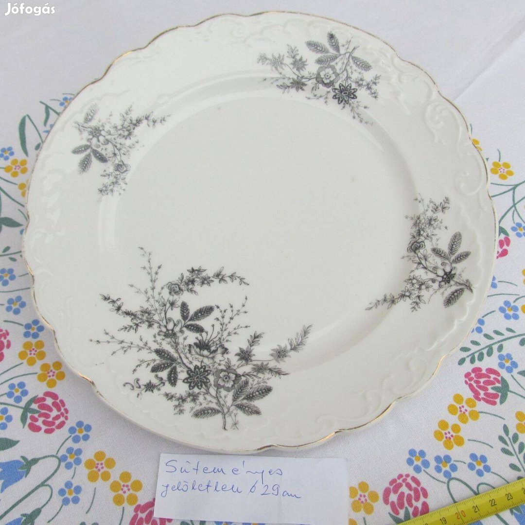Romantikus tálaló tányér 29 cm-es