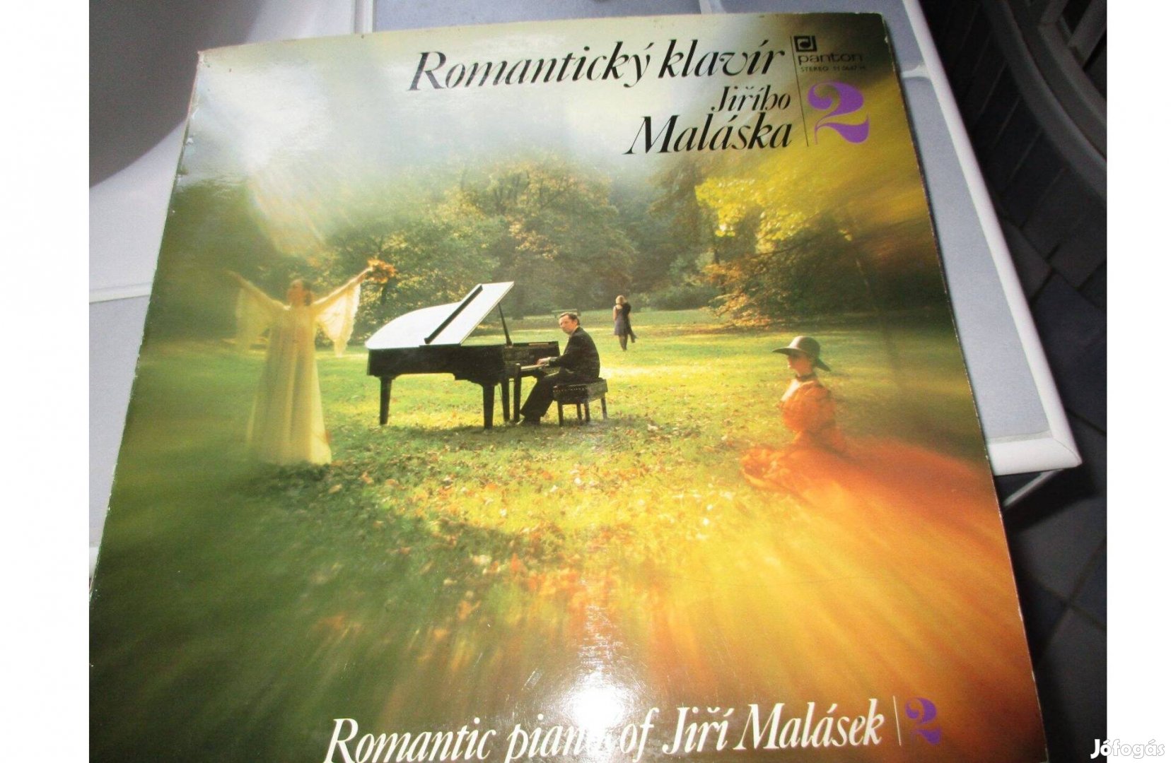 Romantikus zene zongorán bakelit hanglemez eladó