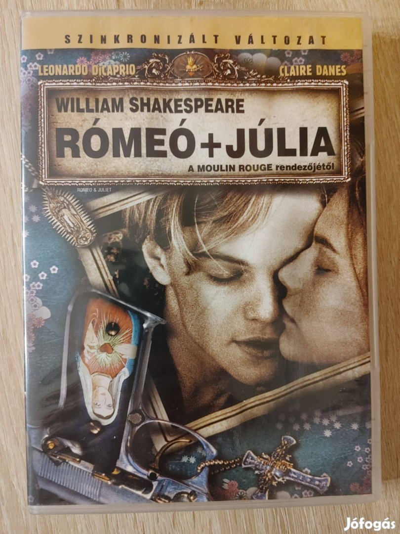 Rómeó + Júlia (1996) DVD Szinkronos Intercom fsz: Leonardo Dicaprio