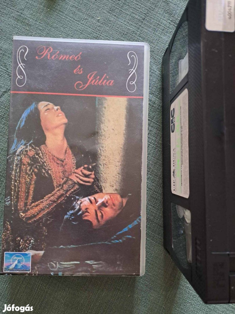 Rómeó és Júlia VHS - Franco Zeffirelli rendezése