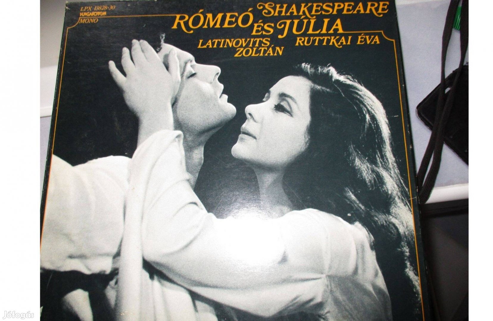 Rómeó és Júlia díszdobozos bakelit hanglemezalbum eladó