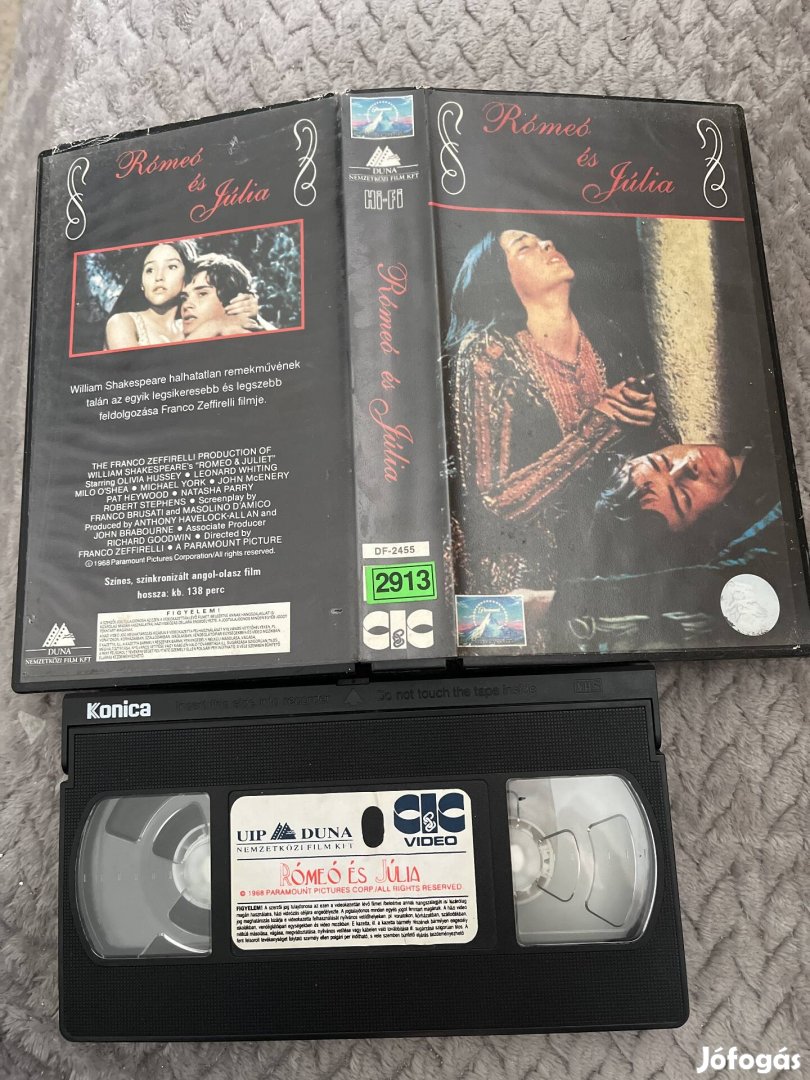 Rómeó és Júlia vhs kistok kaland