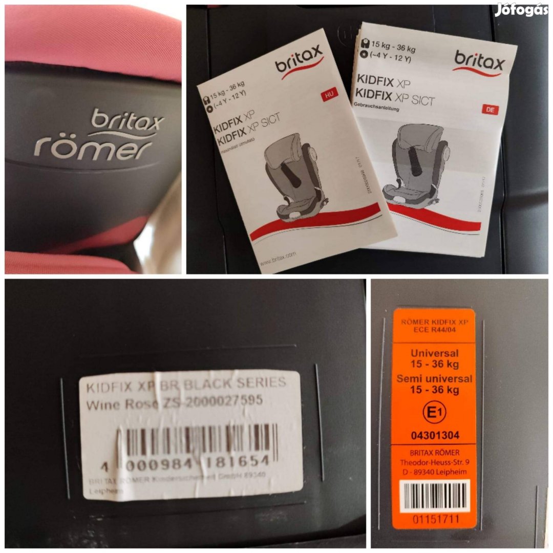 Römer Britax Kidfix 15-36 kg gyermek ülés 