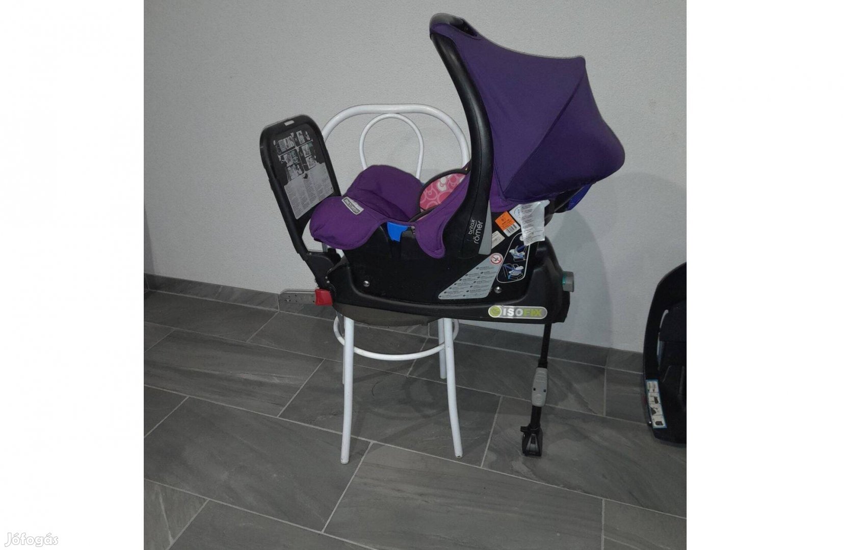 Römer hordozó + isofix talp 0-13 kg