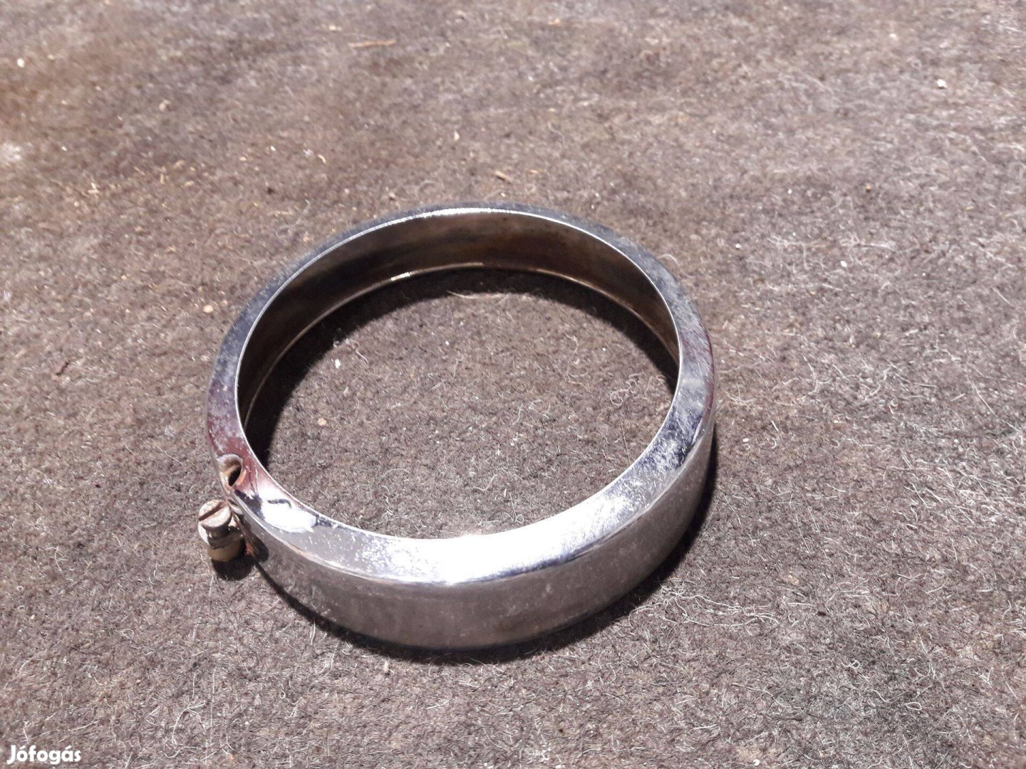 Romet Kadet / Komar első lámpa króm keret