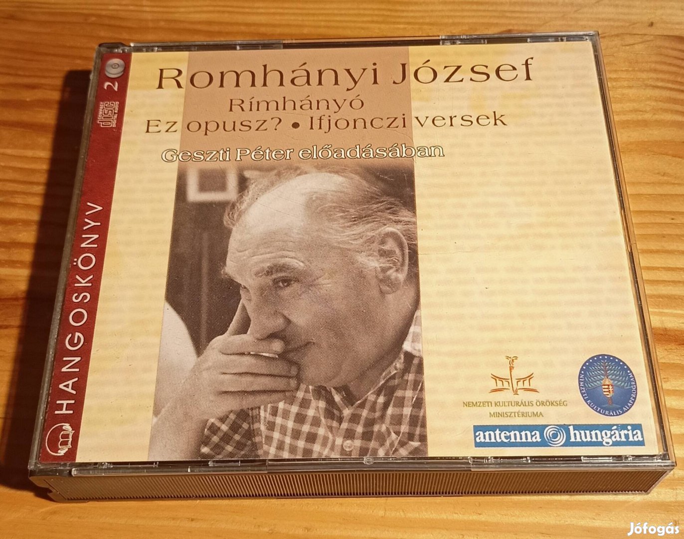 Romhányi József - Rímhányó hangoskönyv 2CD Geszti Péter 