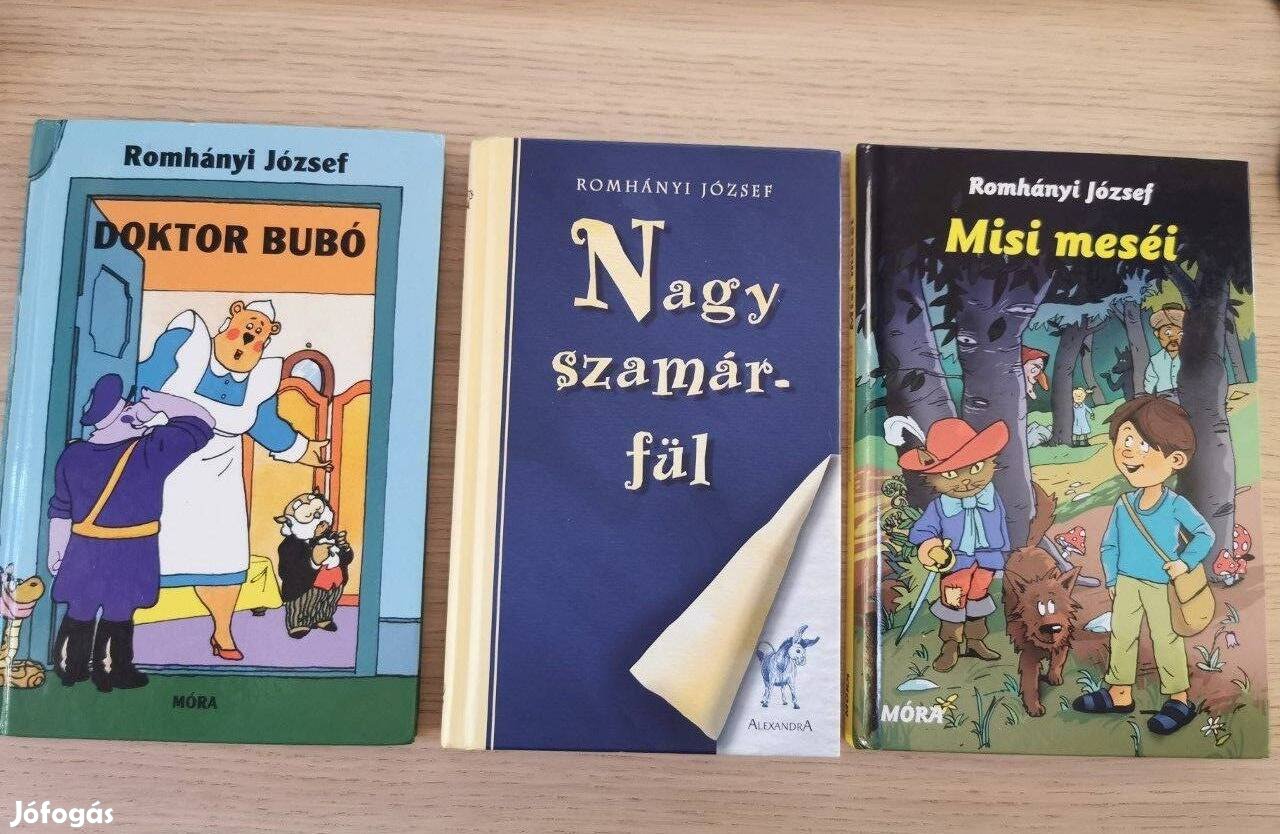 Romhányi: Doktor Bubó, Nagy szamárfül, Misi meséi