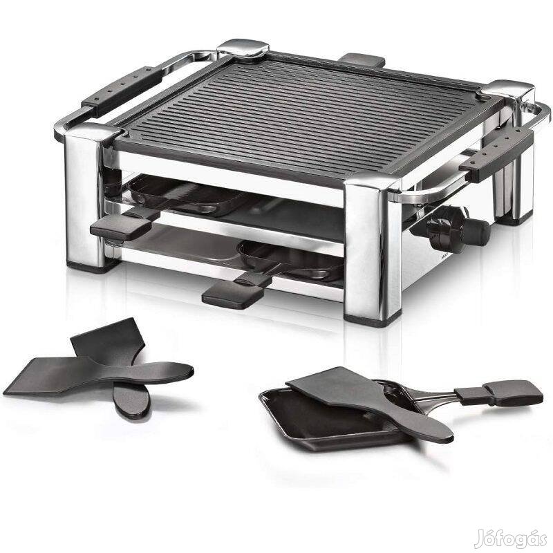 Rommelsbacher RCC 1000 Fashion raclette grillsütő, 4 személyes, 1000W