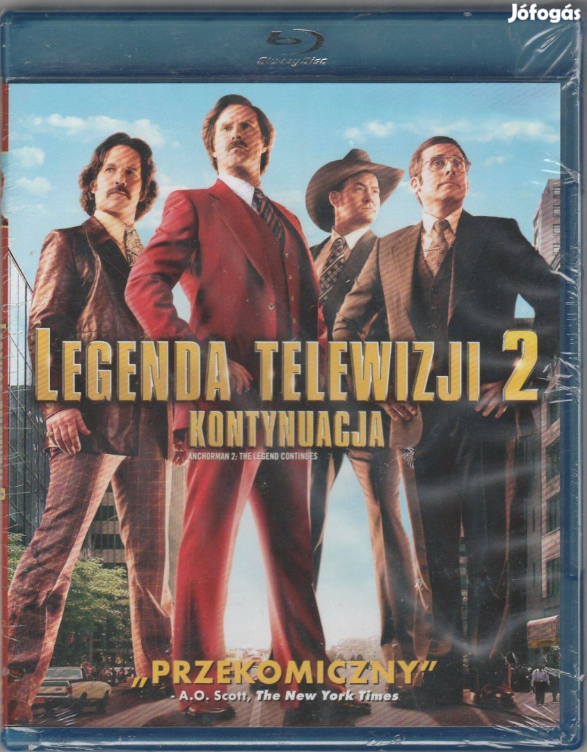 Ron Burgundy: A legenda folytatódik Blu-Ray