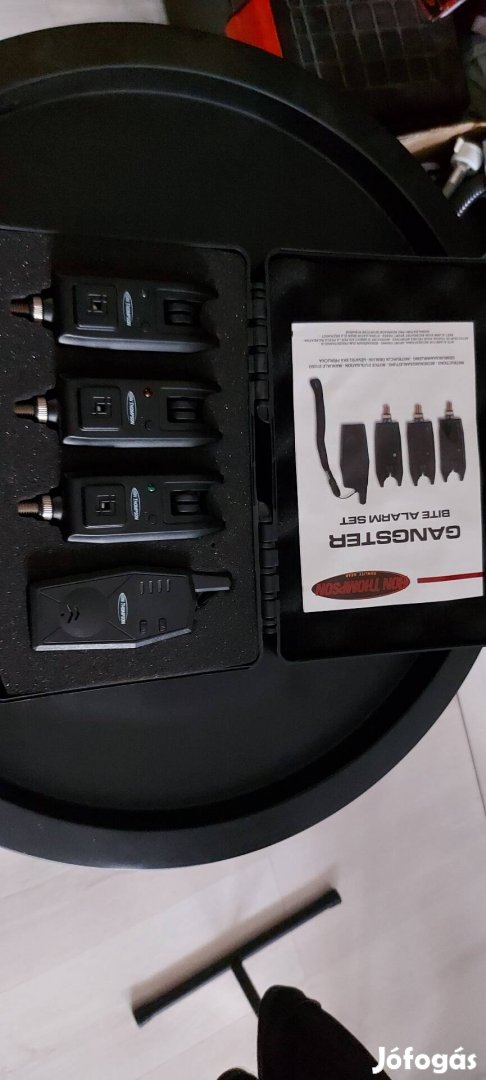 Ron Thompson Gangster 3+1 elektromos kapásjelző szett! 