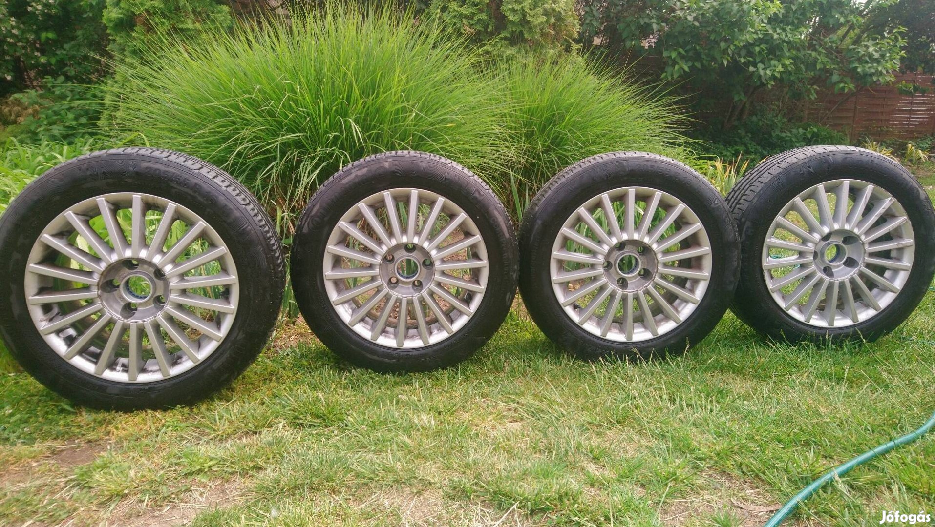 Ronal 5X112 alufelni 16"nyári gumikkal. 