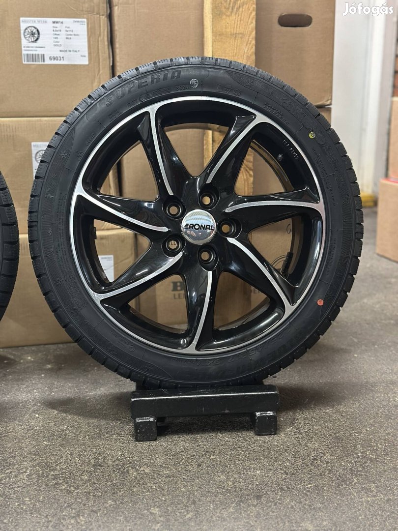 Ronal 5x112 17 zoll Alufelnik új téli gumi 225/45 R17