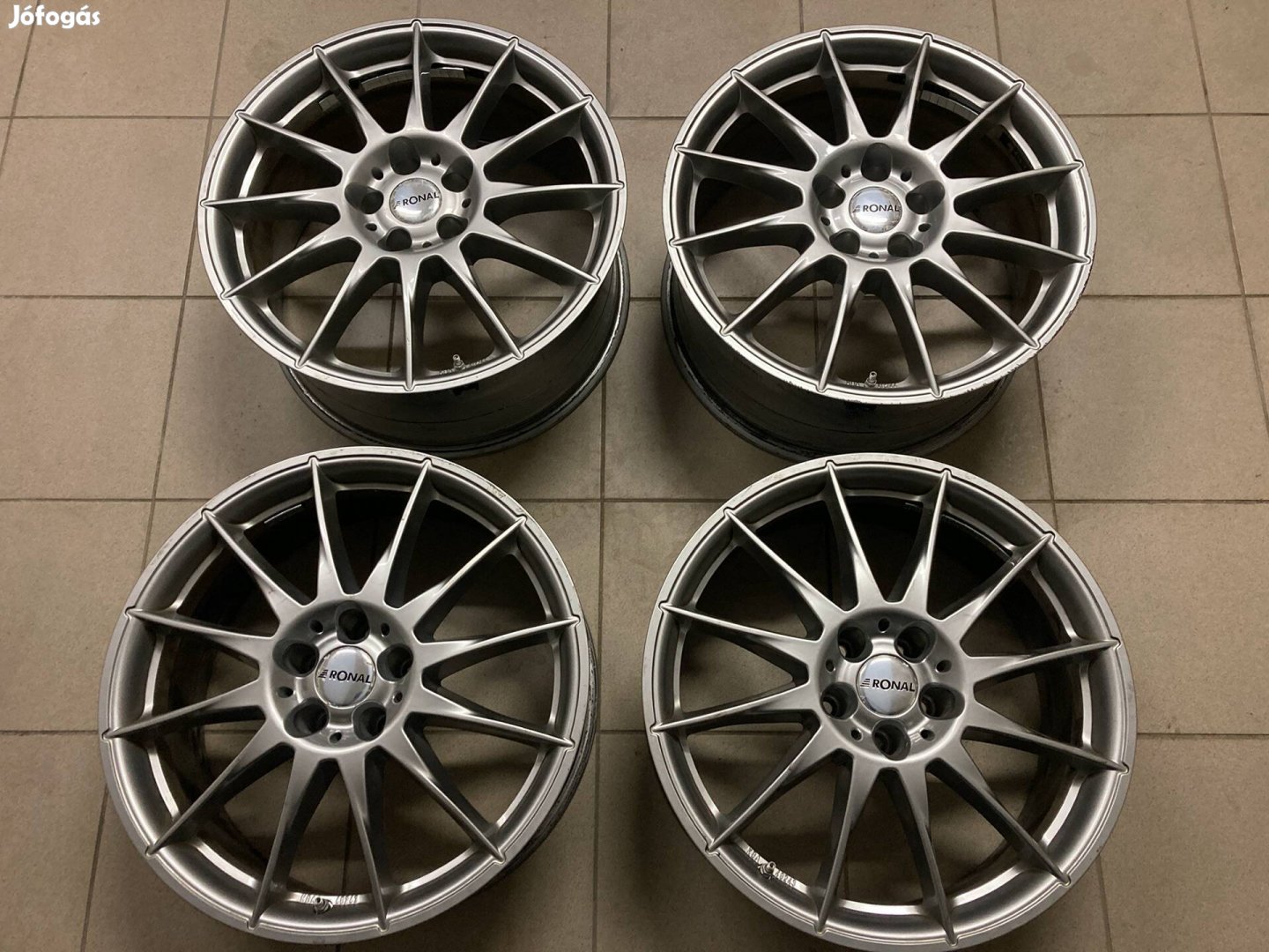 Ronal Titan BMW hez Mercedes hez kétszéles, két ET-s 19 es alufelni