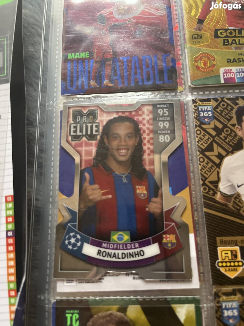 Ronaldinho matc attax pro elitte