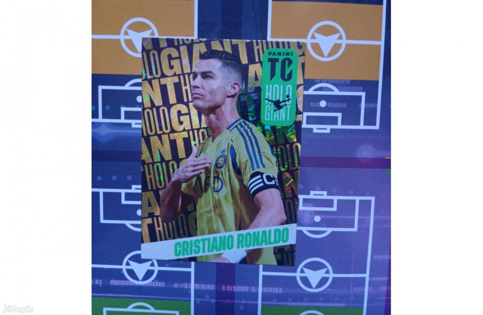 Ronaldo (Al-Nassr FC) Holo Giant Panini Top Class 2025 focis kártya