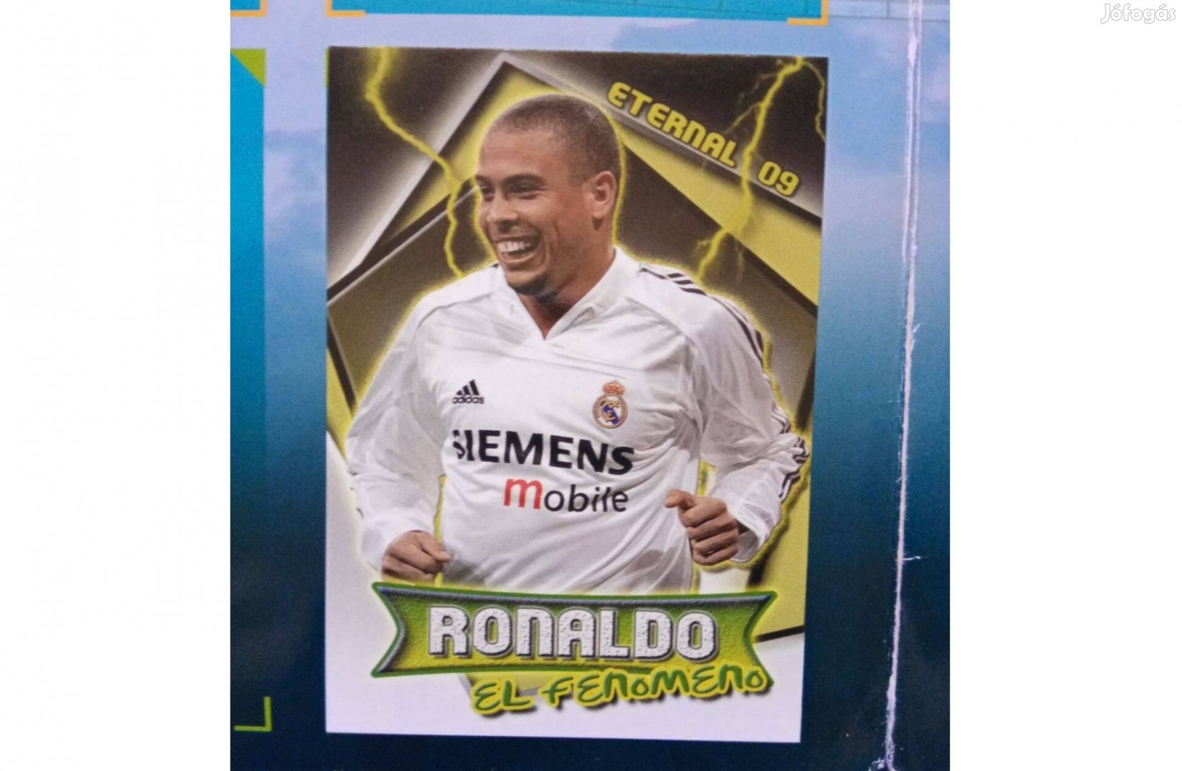 Ronaldo (Fenoméno) szurkolói focis kártya