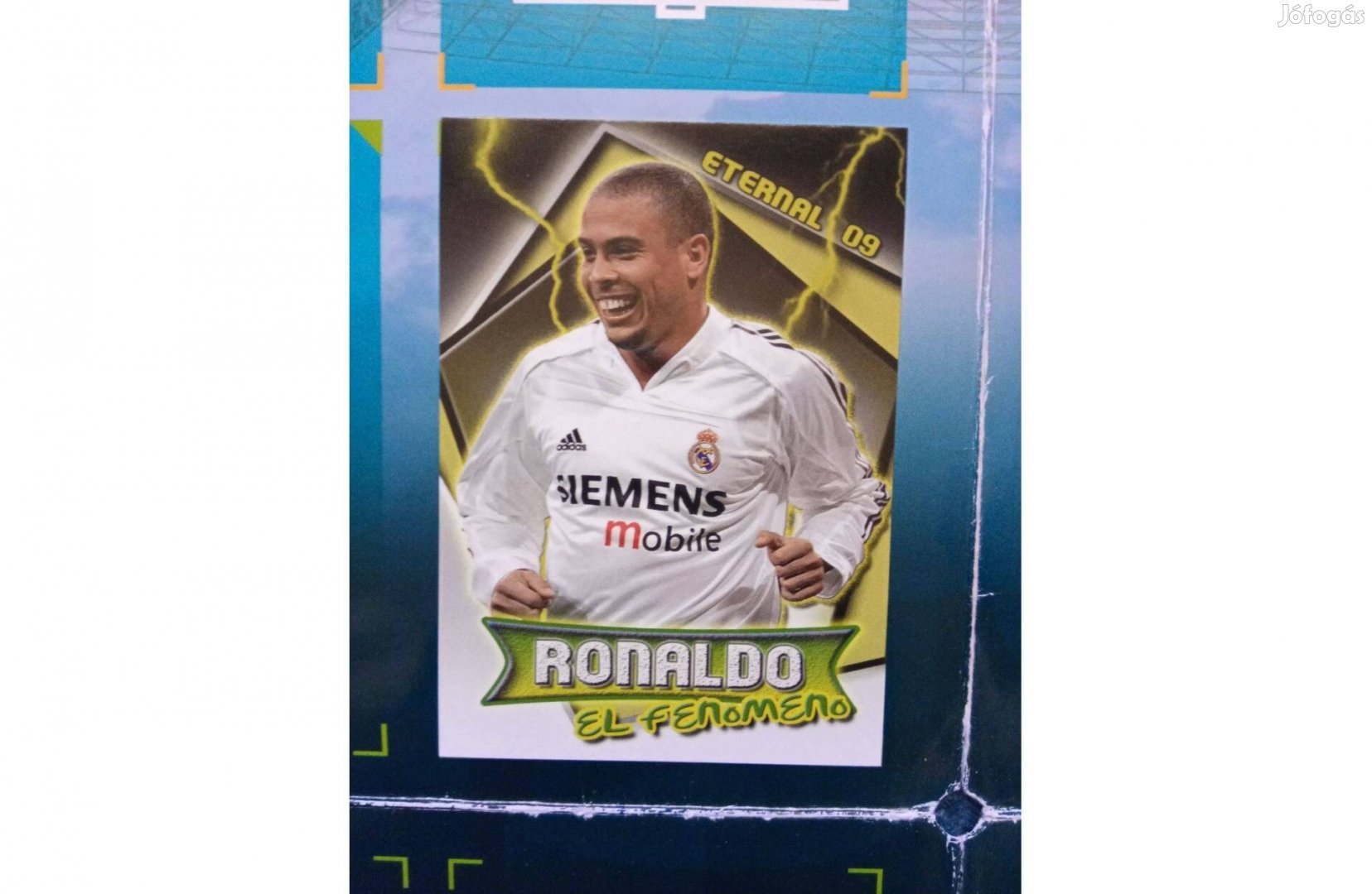 Ronaldo (Real Madrid) rajongói focis kártya