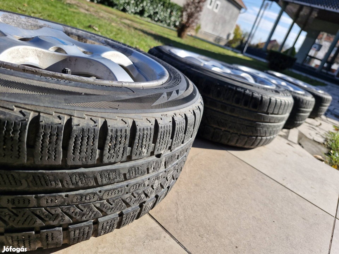 Rondell 15" Alufelni Szett 4x100 ET35 - Téli Gumival