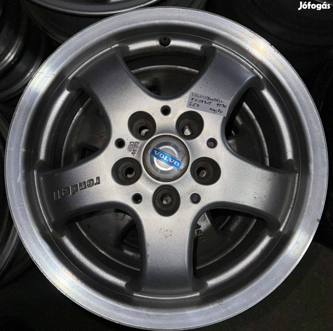 Rondell/Volvo 5x108 R15 alufelni szett kedvező áron!