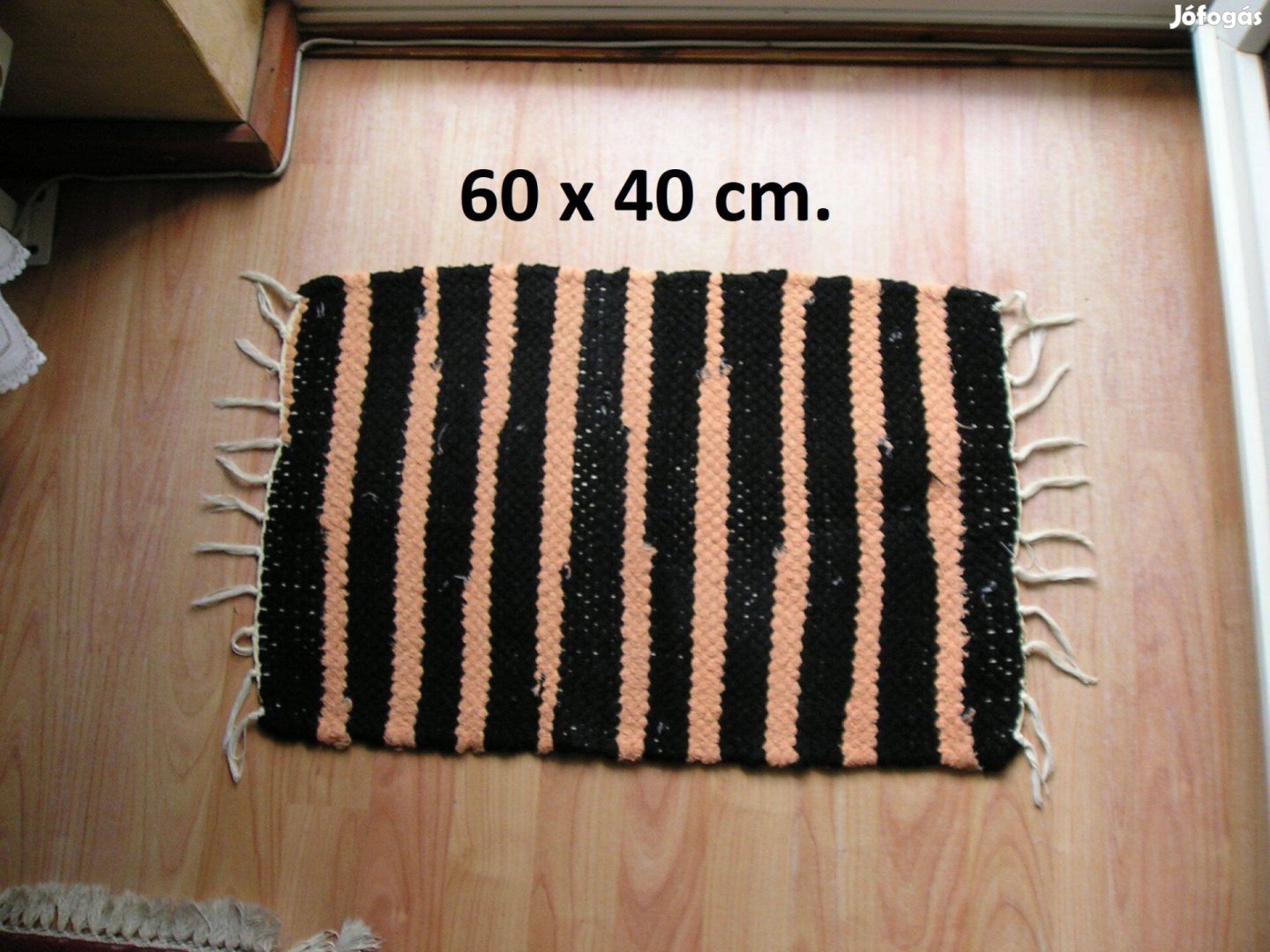 Rongyszőnyeg, kisméretű - 60 x 40 cm