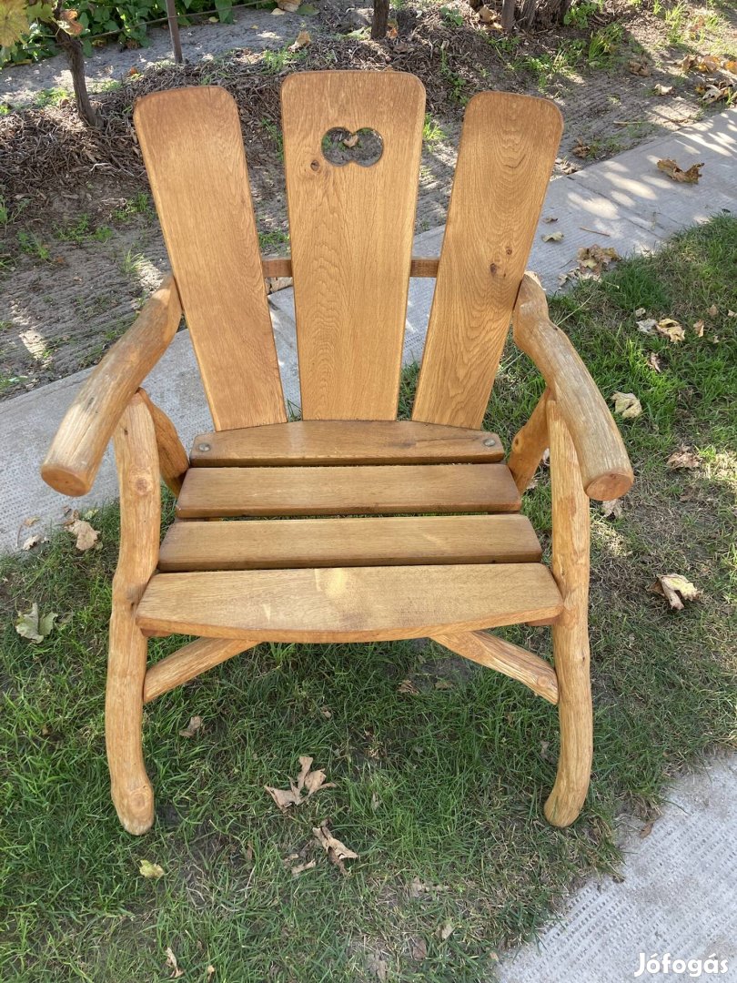 Rönk fa szék 