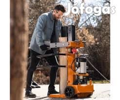 Rönkhasító-fahasító Kompakt 8T álló 400V 3500W méteres hasítógép